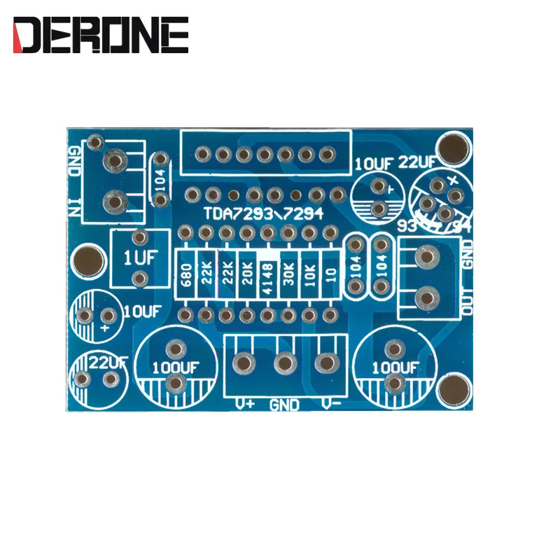 TDA7293 TDA7294 печатная плата усилителя мощности один канал для аудиофилов DIY - изображение