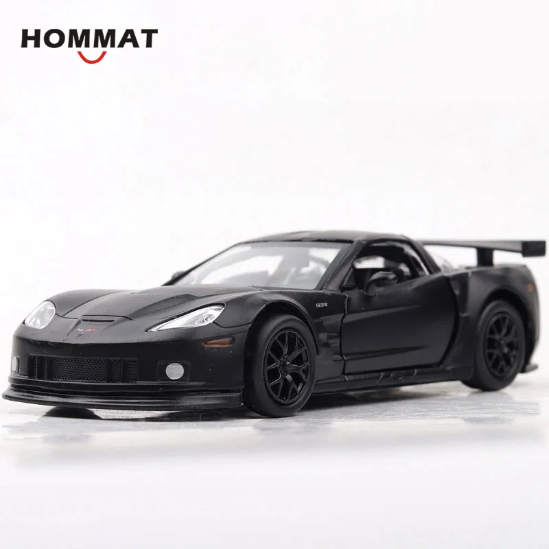 Hommate 1:36 Chevrolet Corvette C6 R спортивная модель автомобиля Моделирование сплава литья под