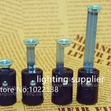 E14 бакелит держатель лампочки в форме свечи 43 мм Ретро Винт лампа с вилкой европейского стандарта Винтаж подвесной светильник люстра со свечами специальная лампа базы