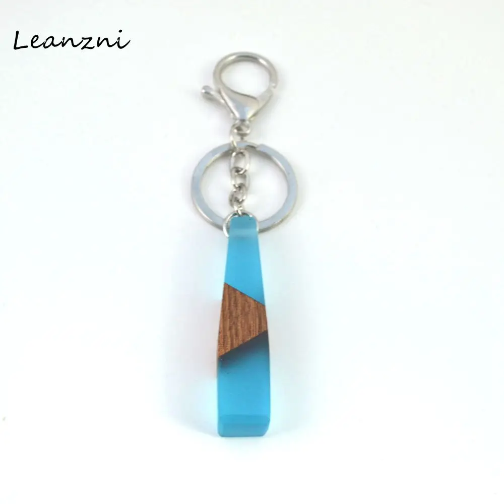 

Leanzni FashionKey chain handmade wooden resin retro gifts, men and women applicable to special jewelry E0015