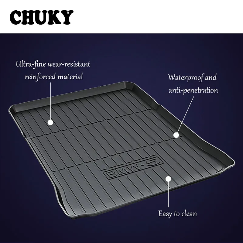 

CHUKY Car Cargo rear trunk mat For BMW X1 X3 X4 X5 X6 E84 2 3 5 7 Series F45 F30 F31 F34 F10 F11 F07 G30 G31 G38 F01 F02 F03 F04