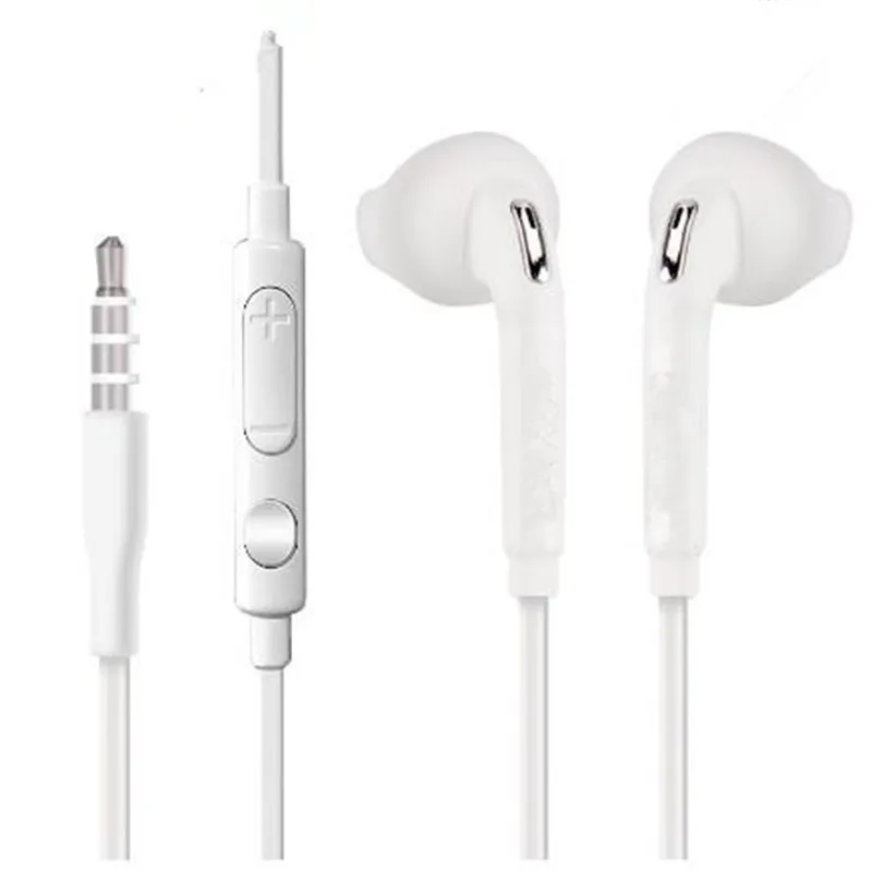 

S6 Earphones For Phone MP3 Noise Isolating Stereo Sport In Ear Earbud Reflective Fiber Cloth Line Earphone Headset