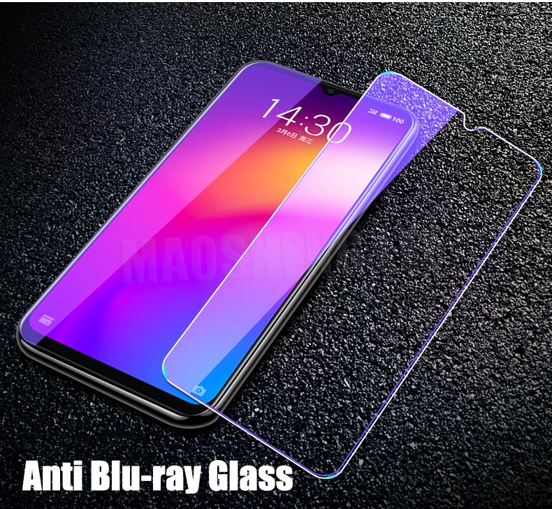 Закаленное стекло 2 шт./лот для Meizu Note 9 8 16X 16th протектор экрана Anti Blu Ray 16 защитная