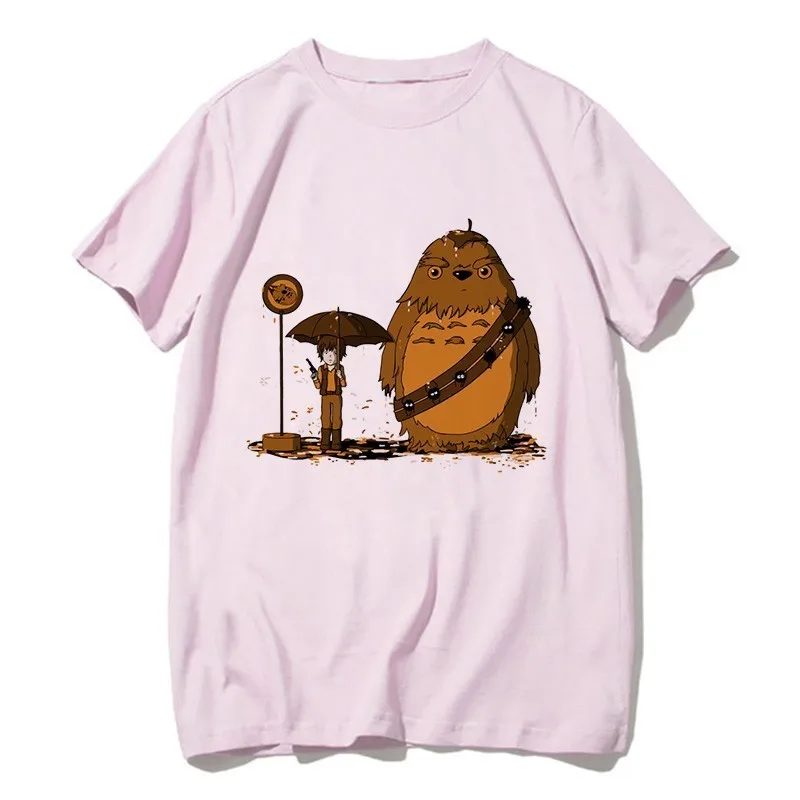 Totoro Shirt Women Men Studio Ghibli Miyazaki Hayao Anime Spirit Away T Shirt Men Women Japanese Anime Cartoon Clothes T-Shirt - Цвет: 9