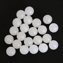 15 мм 5 шт полипропилен(ПП) Сфера твердые пластиковые шарики для шаровых клапанов и подшипников
