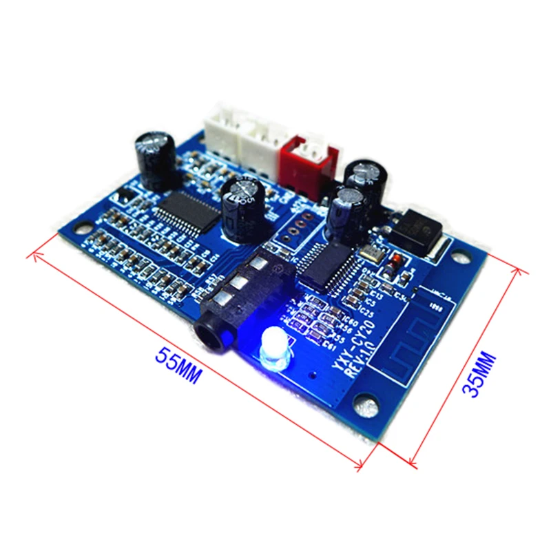 

7.5v-16v MP3 Lossless Decoding Board Audio Module With Power Amplifier TF Card U Disk MP3 Format Music Module Decod Board