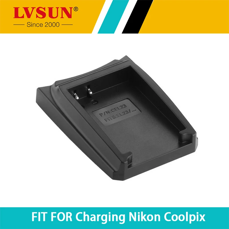 LVSUN EN-EL23 EN EL23 ENEL23 заряжаемый аккумулятор адаптер пластина чехол для Nikon Coolpix P600 P610