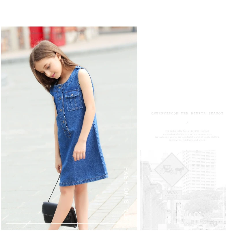 pocket denim dress 1-10