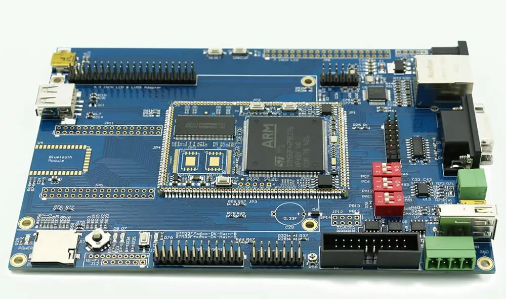 STM32F767NI макетная плата + 4,3 дюймовый ЖК-экран JPEG аппаратный кодек поддержка MJPEG видео может