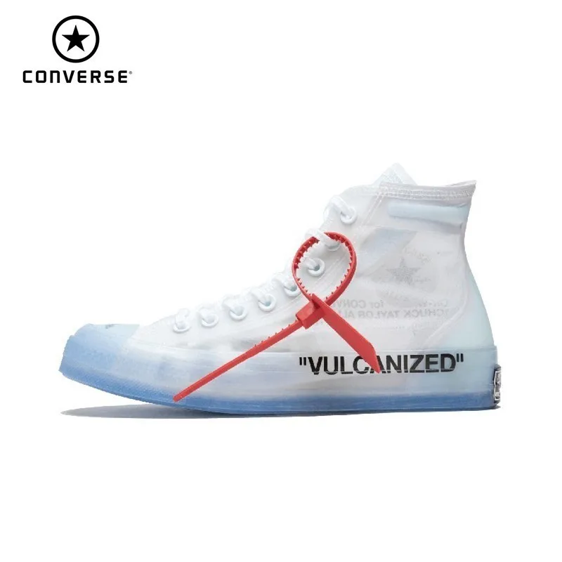 

Converse Off White Ow Jointly Men Skateboarding Shoes Transparent Motion Comfortable Women Outdoor Sneakers #162204C