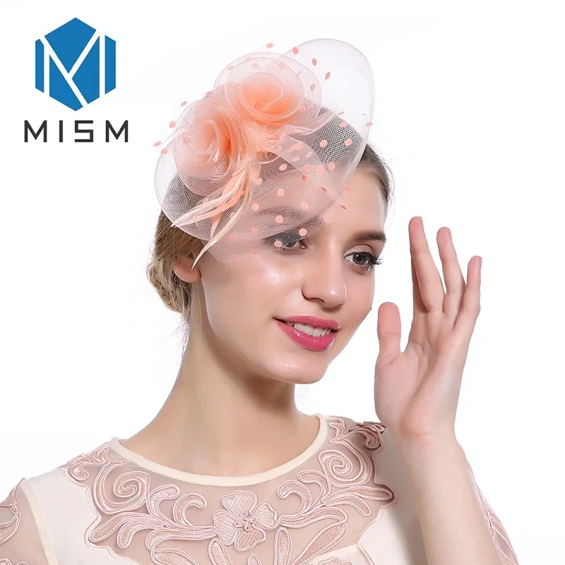 M MISM Винтажные заколки для волос женские свадебные танцевальные цветы вуаль для вуали украшения для волос заколки для волос аксессуары для волос - Color: STYLE D