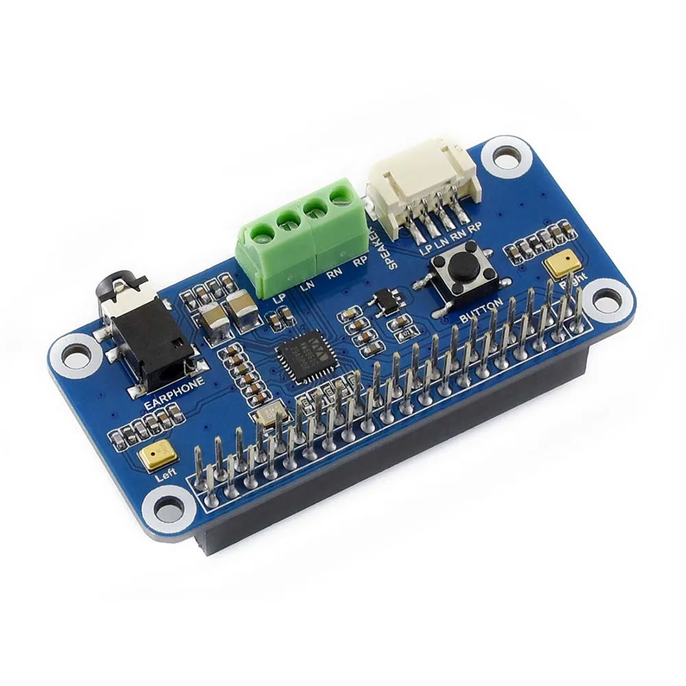 WM8960 Hi Fi звуковая шляпа карта для Raspberry Pi стереозвук