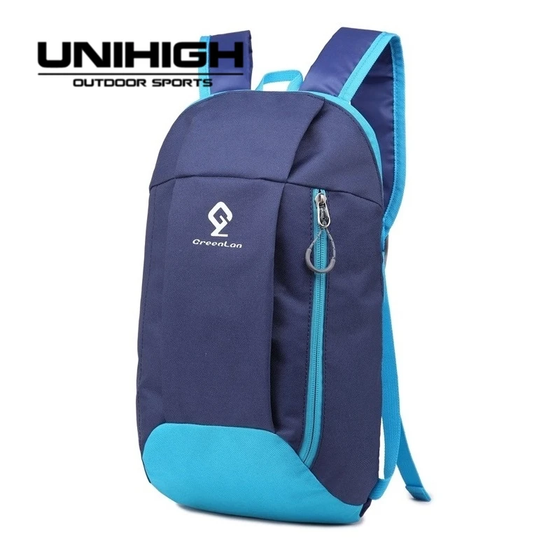

GREENLAN 10L Nylon Ultra light hiking backpacks high quality zipper with pull ring Outdoor Waterproof fitness teenager Sport bag