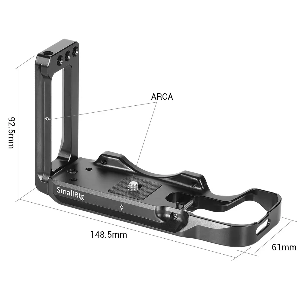 SmallRig l-скоба пластина для Canon EOS RP Arca-швейцарская стандартная боковая пластина+ опорная пластина l-образная Монтажная пластина-2350