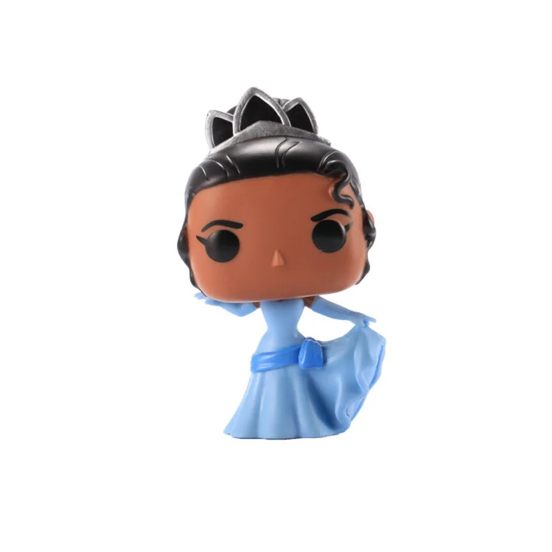 FUNKO поп Дисней Принцесса Кукла Белль Ариэль Рапунцель Золушка Тиана Эльза Анна Коллекция Фигурки игрушки для детей подарок - Цвет: no box