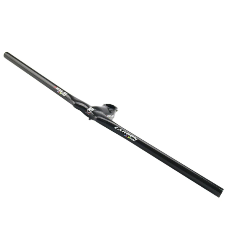 RXL SL Bicycle Handlebar Mtb 401-500mm Bike Handlebar One-Shaped 3K Glossy Full Carbon Fiber Black Bicycle Handlebars 31 (5)