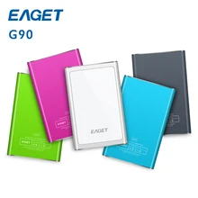 EAGET G90 500GB 1TB HDD USB 3.0 Hard Drives High speed External portable storage Desktop Laptop mobile hard disk 100% origianl