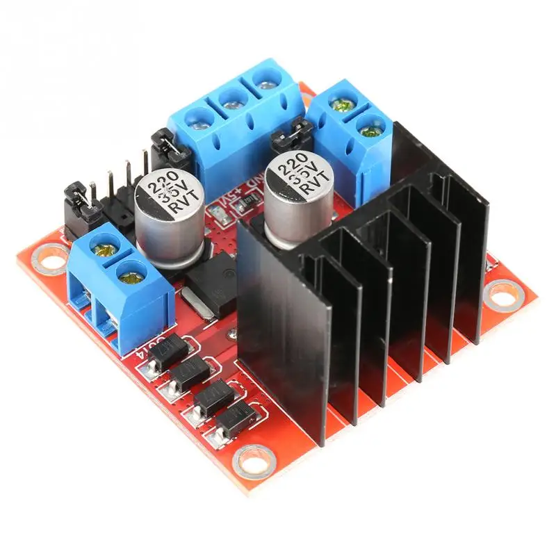 

1pc DC Motor Driver Stepper Motor Driving Module L298N Module H Bridge Driver Board Module for Stepper Motor Smart Car Robot