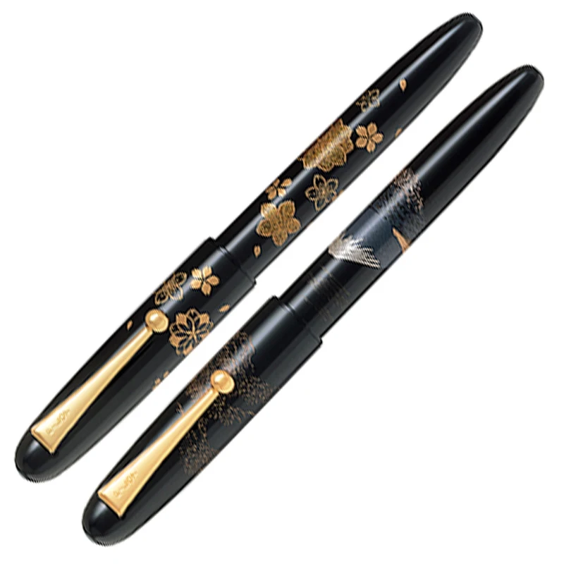 Ручка перьевая Pilot Japan Maki e Mt.Fuji с золотым наконечником 14K|Перьевые ручки| |