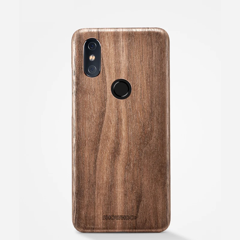 Showkoo деревянная задняя крышка для Xiaomi Mi8 Оригинальный Деревянный волоконный