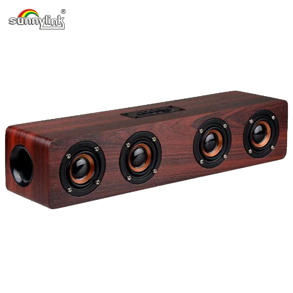 SUNNYLINK HIFI 12 Вт мощная BLUETOOTH колонка беспроводной сабвуфер мини звуковая панель