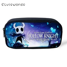 ELVISWORDS Hollow Night Prints Pattern Pencil Bags for School Students Children Girls Boys Stationery School Supplies Pencil Box veevanv fortnite battle royale prints boys pencil bags children school stationery purse teenage office supplies organizer wallet