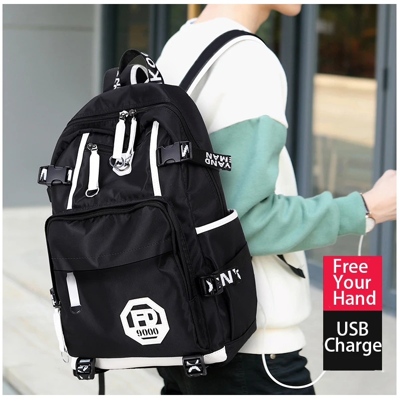 Fengdong 2018 Men Backpack Fashion High School Student Backpack Male Oxford Waterproof Mochila Bagpack Pack Design Anti Theft