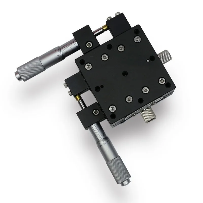 

60*60mm XY Axis Manual Displacement Platform High Precision Sliding Table XY60-L-36