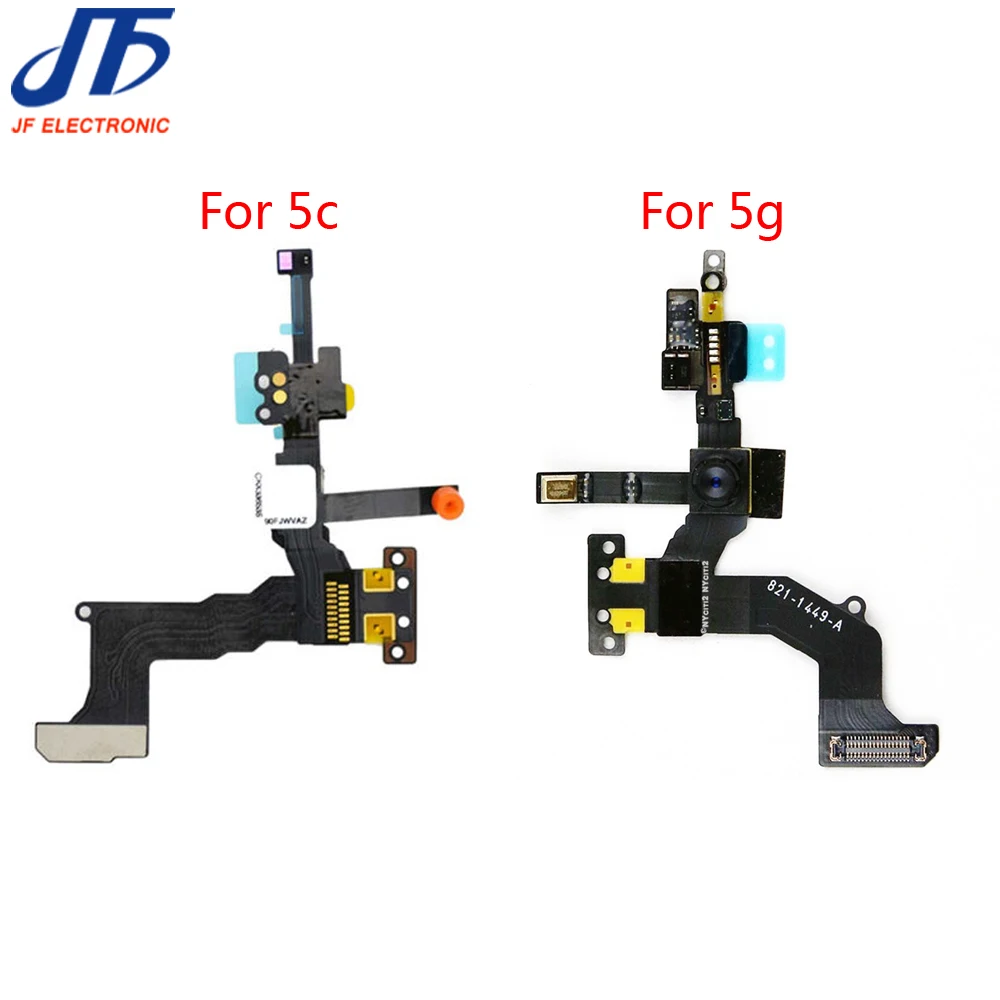 10 шт./лот, Высококачественная Фронтальная маленькая камера с датчиком приближения, гибкий кабель для iPhone 4g 4S 5g 5x 5S SE, запасные части