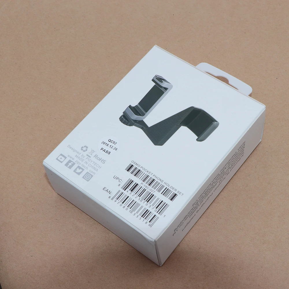 PGYTECH DJI OSMO Карманный держатель для телефона набор аксессуаров OSMO Карманный карданный кронштейн "1/4 дюймов" винт для штатива селфи палка