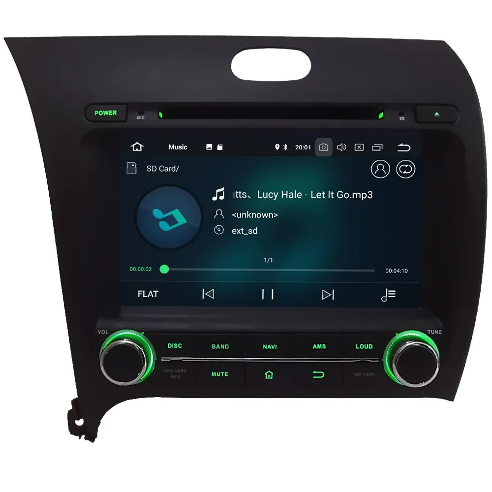 Cheap 8" Octa Core 4G Wifi Android 8.1 4GB RAM 64GB ROM Car DVD Player Radio GPS Glonass Navigation For Kia Cerato K3 Forte 2013-2017 3