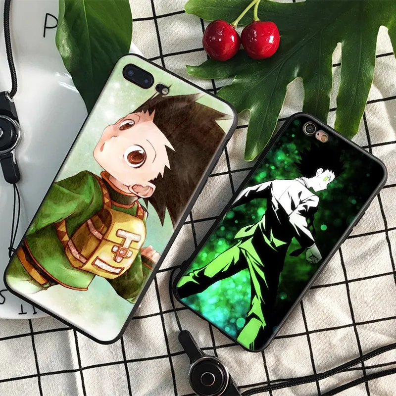 

Gon Freecss HUNTER x HUNTER HxH Soft Silicone Phone Case Cover Shell For Apple iPhone 6 6s 6Plus 6sPlus 7 8 7Plus 8Plus X