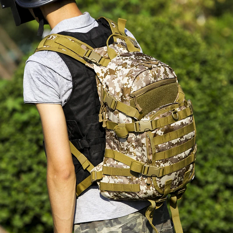 2018 New Camping Hiking Backpack Military Tactical Bags Outdoor
