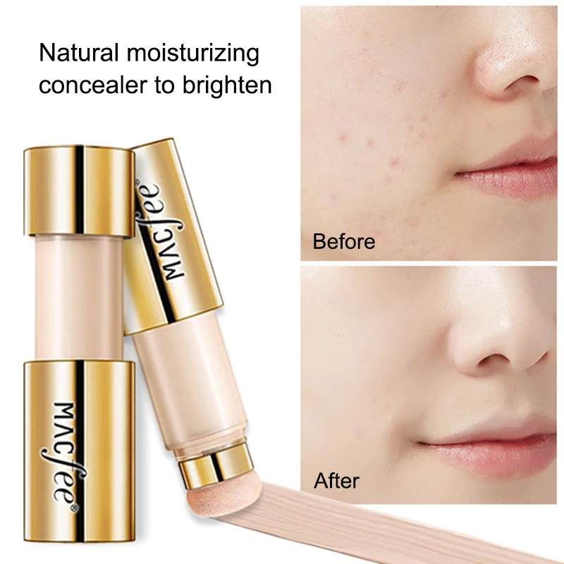 Waterproof Face Concealer Pen Long Lasting Hide Blemish Pore Base