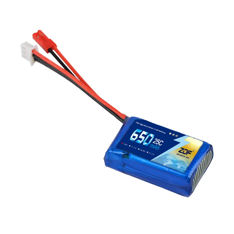Аккумулятор ZDF 1S 2S 3S 3 7 в 4 В 11 1 650 мАч 25C lipo для мини-страйкбола пистолета Nine Eagle 250