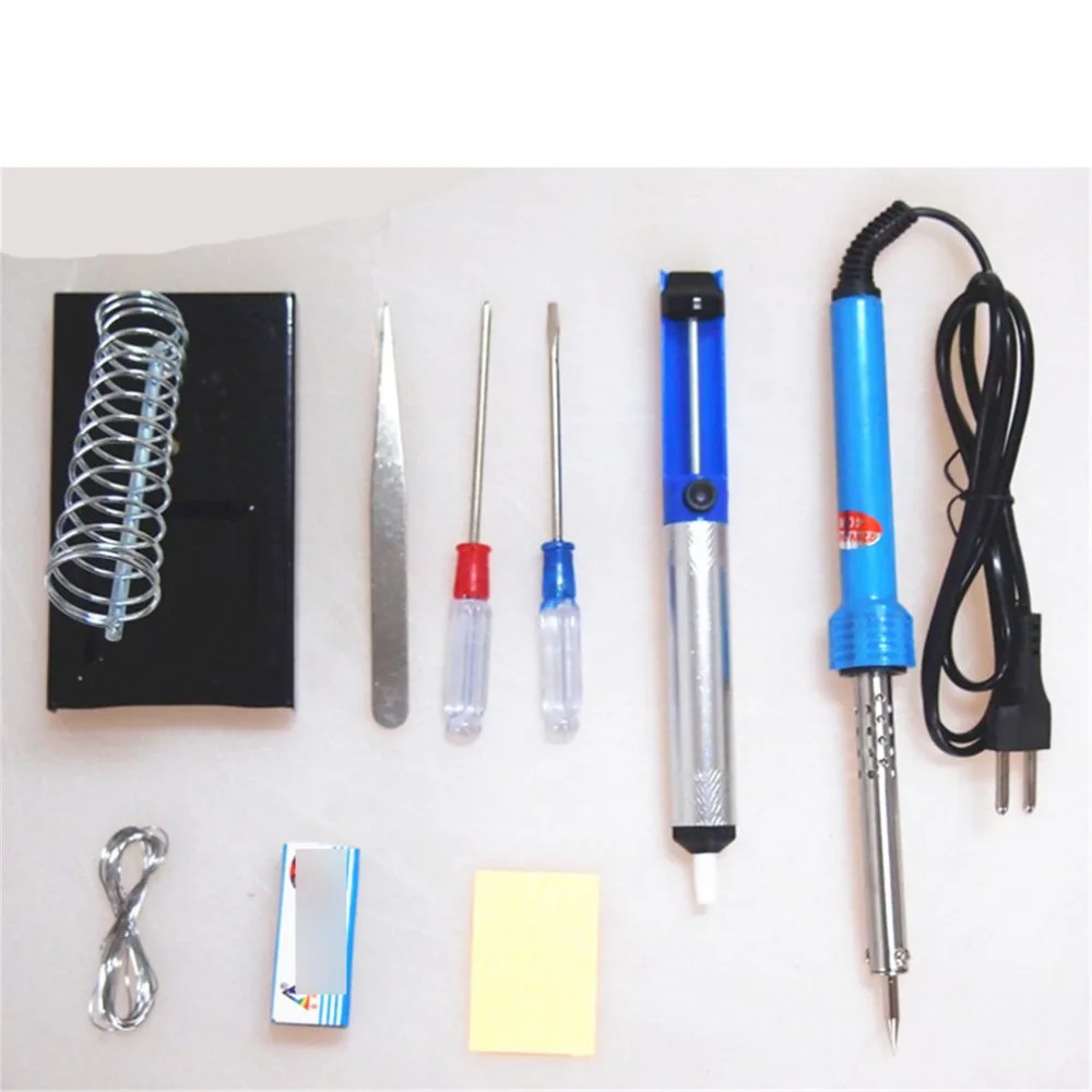 9 in1 DIY Electric Soldering Iron Handle Heat Pencil Pen Welding