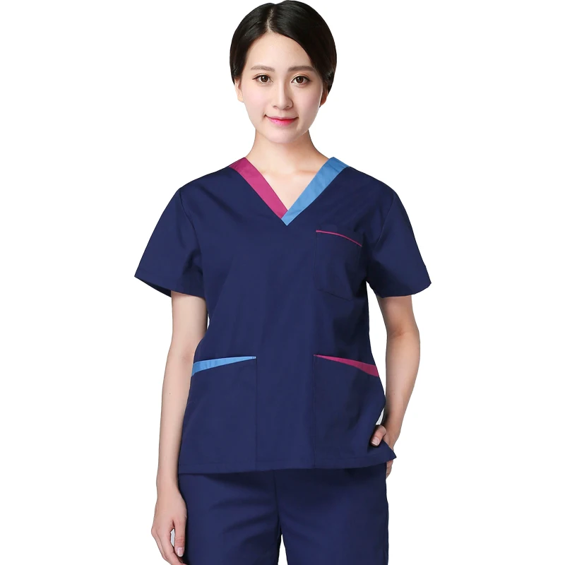 

Meidcal scrub suit Hospital surgical clothing doctors nurse Isoiation uniforms lab clothes suits