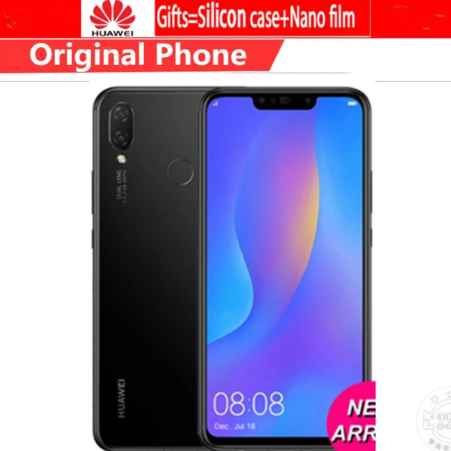 Huawei nova 3i nova3i Mobile Phone 4G/6G Ram 64G/128G ROM 6.3 inch Kirin710 Octa Core Android 8.1 Glass Phone Body Smartphone huawei cell phones for sale