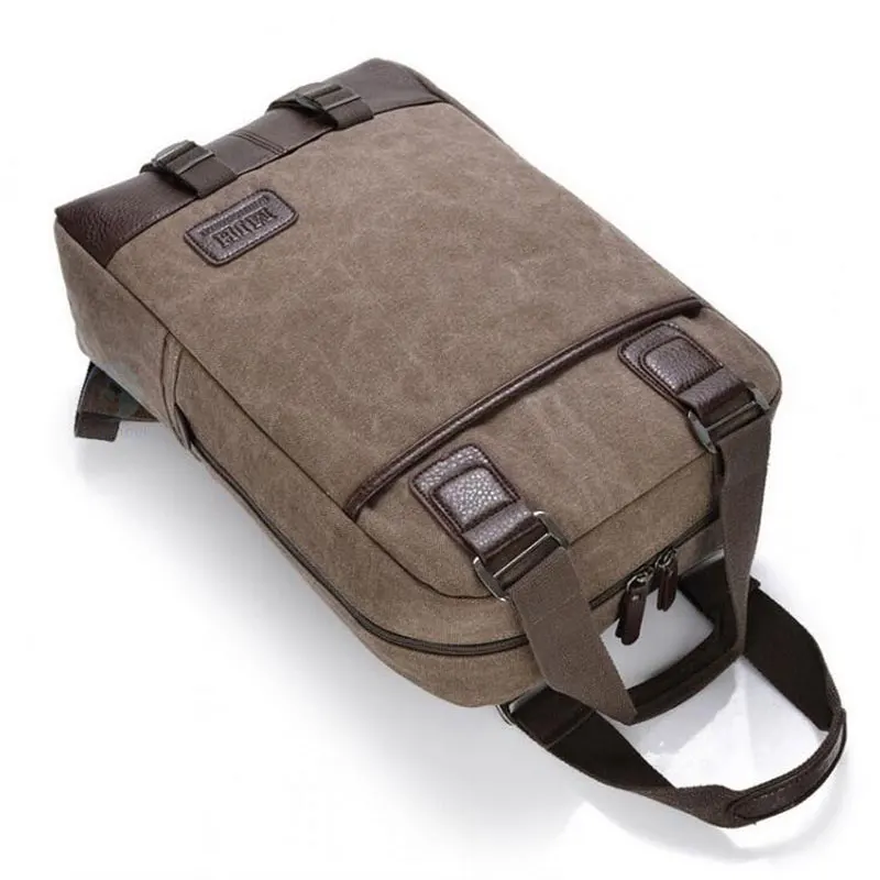New style Stylish Multipurpose canvas Laptop Bags Computer Backpack