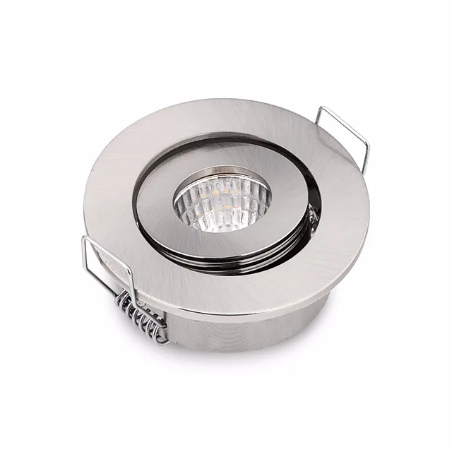 10pcs 50cm 2 inch 3w led ceiling spot lights recessed cob cob dimmable light switch
