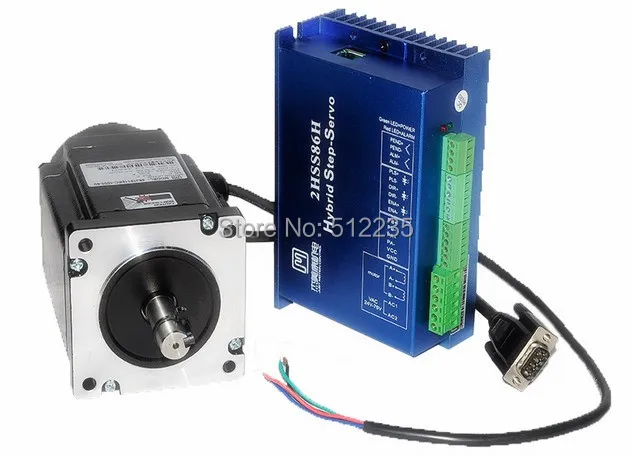 

New Original Hybrid Encoder Closed-loop stepper Motor Drive Kit 2ph 86mm NEMA34 12NM 6A 1000line Engraving Cutting Machine