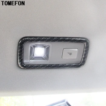 

ABS Matte For Volkswagen VW Tiguan Second Generation 2017 2018 Interior Rear Back Reading Light Lamp Cover Trims 2pcs