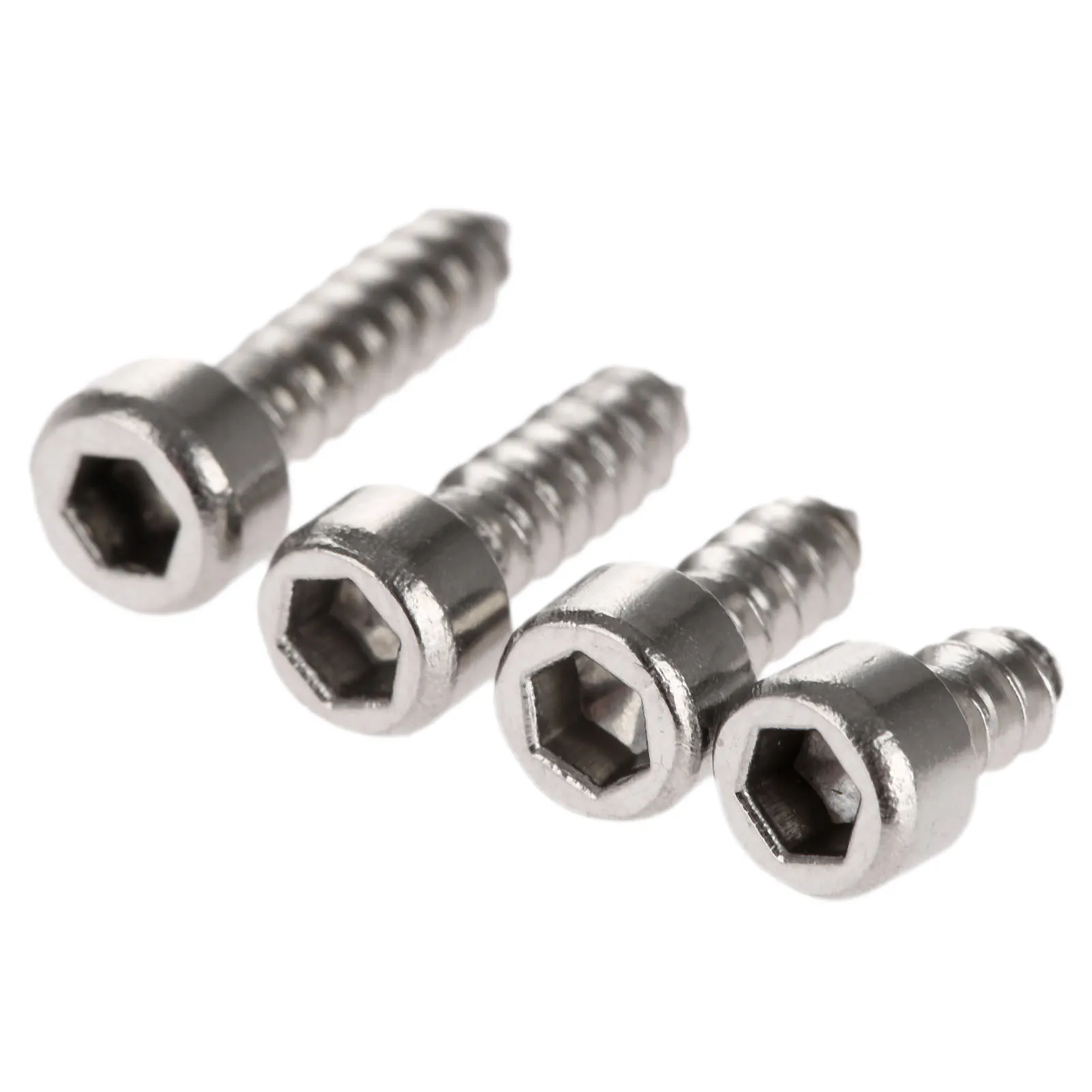 

50Pcs M3 Stainless Steel Allen Hex Socket Head Cap Self-tapping Screws Bolts Nuts Fasteners Hardware Tools M3x6mm/8mm/10mm/12mm