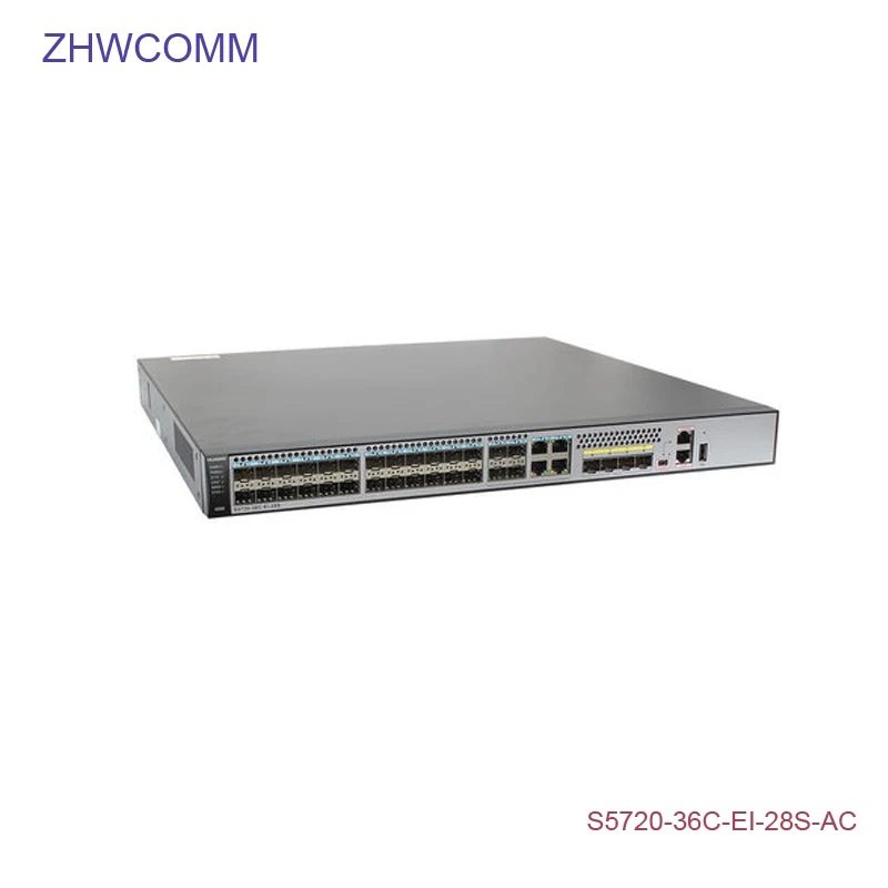 

Hua wei S5720-36C-EI-28S-AC 10/100/1000Mbps Next-Generation Enhanced Gigabit Switches supports 10 Gigabit expansion