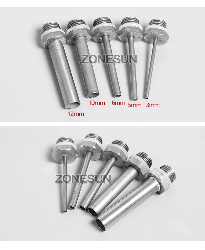 ZONESUN Пневматический 5-50 мл наполнение крема Pharmaceutical Cosmetic food пестицидная крем-паста шампунь косметический наполнитель машина