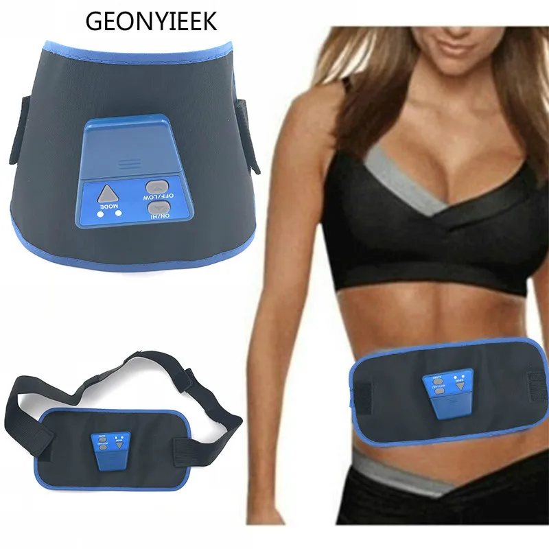 

ABGymnic AB Gymnic Electronic Body Muscle Arm leg Waist Abdominal Face Exercise Toning Belt Face Slimming Fit Belt Health Care
