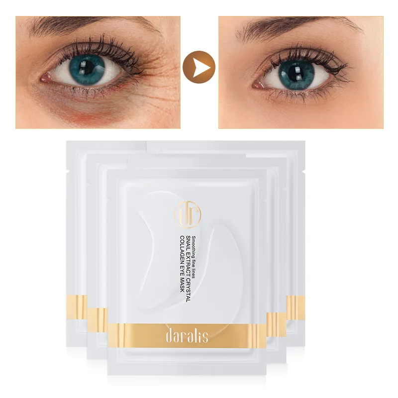 

10/Pack Collagen Eye Mask Anti-Puffines Aging Hyaluronic Acid Sleeping Mask Snail Crystal Remover Dark Circles Eye Patches 20pcs