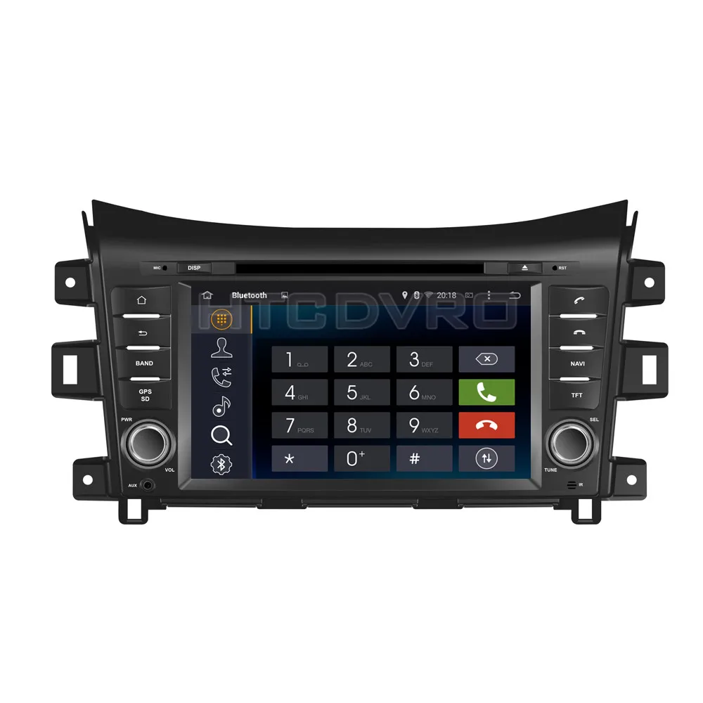 Cheap YMODVHT 8inch 4G Octa Core Android 9.0 7.1 Car DVD Player for Nissan Navara/NP300 2014-  GPS Auto RDS Radio Audio Video Stereo 4