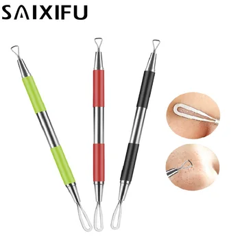 

Pore Cleaner Professional Acne Removal Needle Blackhead Comedone Acne Pimple Blemish Extractor Remover Needles Beauty Tool QT40