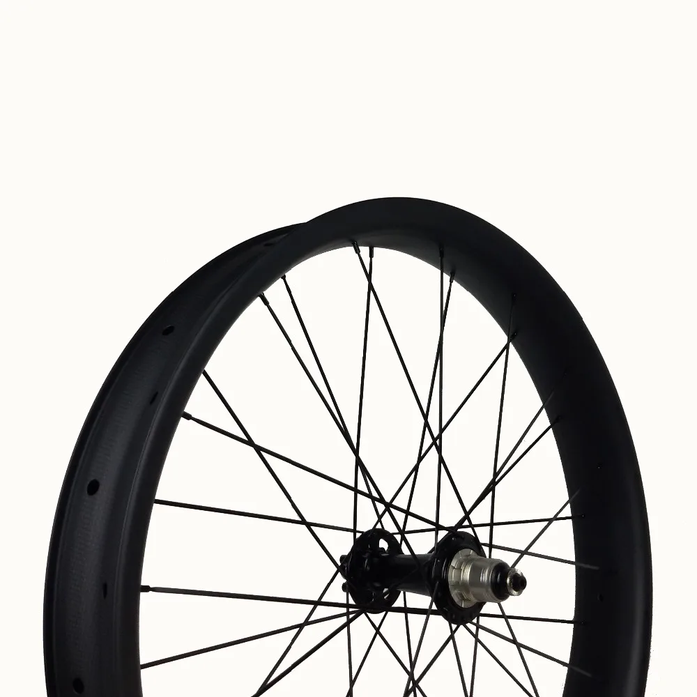 Perfect 26er OEM snow bike wheels carbon fatbike wheelset 95mmX18mm tubeless rim QR/TA hubs hand build with Novatec/Powerway M74 hubs 4 Perfect 26er OEM snow bike wheels carbon fatbike wheelset 95mmX18mm tubeless rim QR/TA hubs hand build with Novatec/Powerway M74 hubs 4